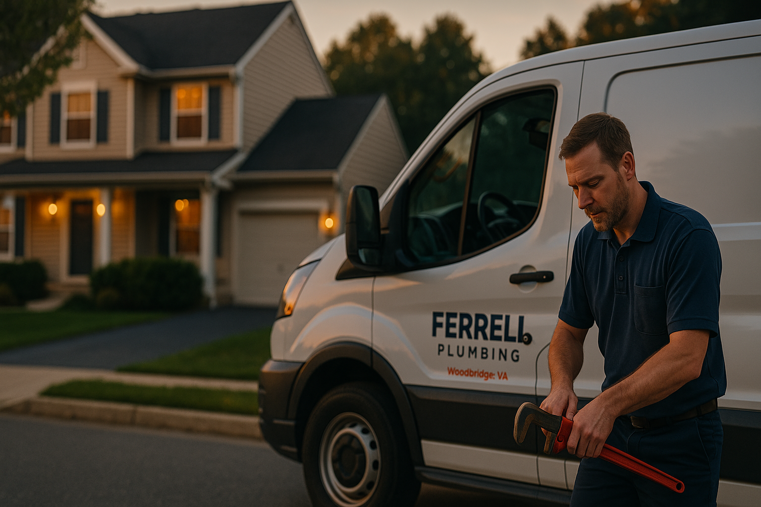 Ferrell Plumbing drain cleaning service in Northern Virginia (703) 898-5500